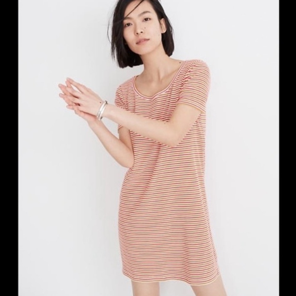 Madewell Ribbed T Shirt Dress
